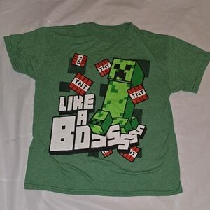 Minecraft Boys Graphic Tee XS